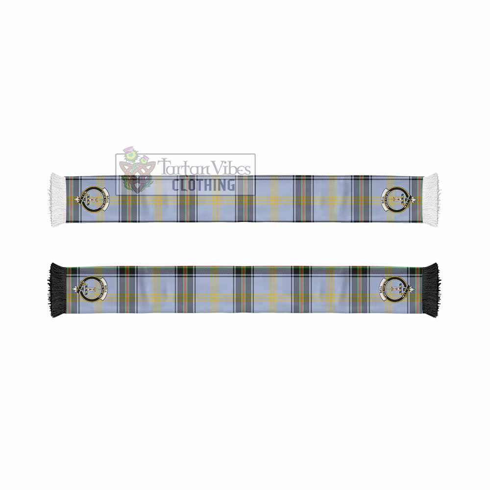 Tartan Vibes Clothing Bell Tartan Ruffneck Scarf with Family Crest