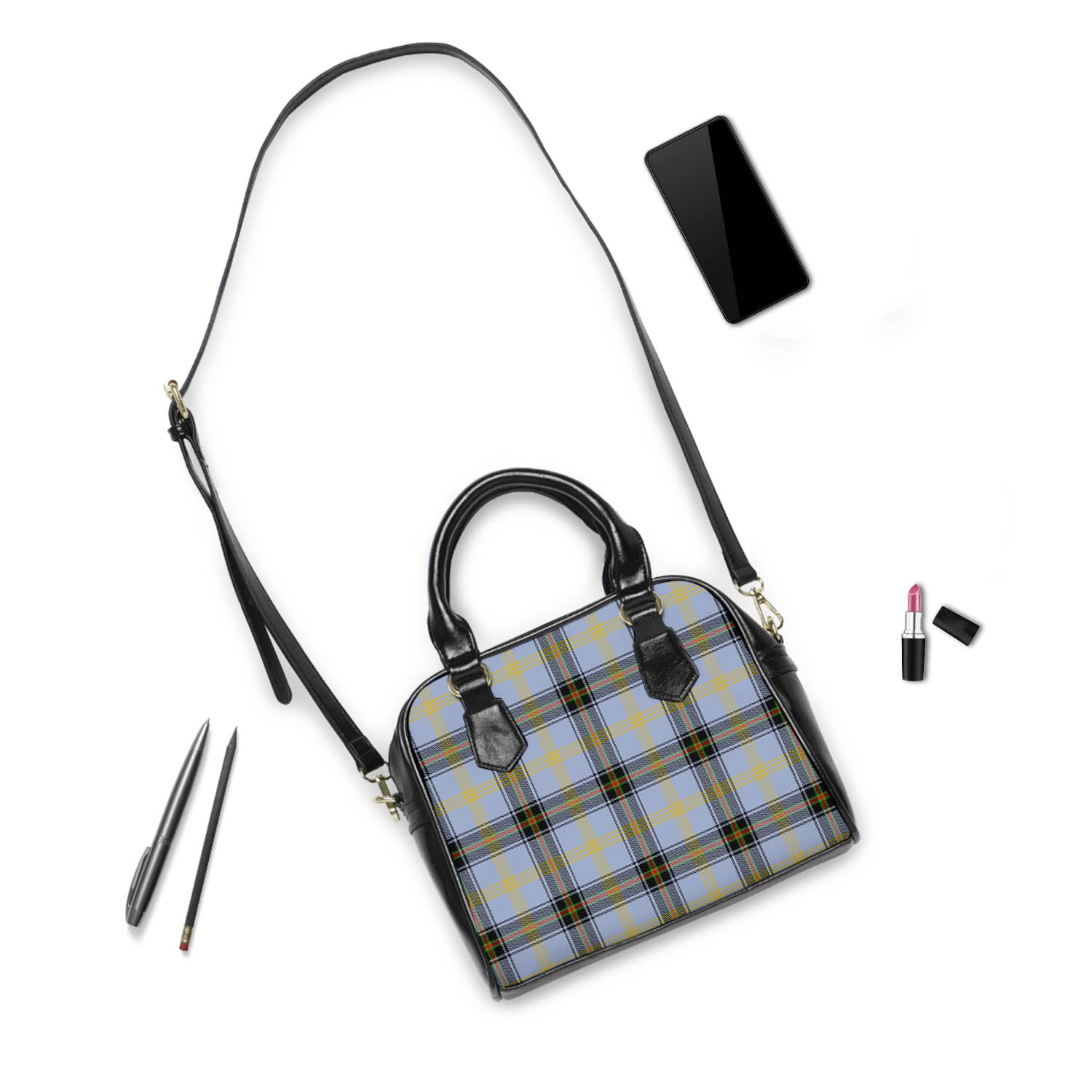 Bell Tartan Shoulder Handbags - Tartanvibesclothing