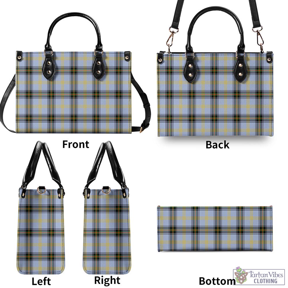 Tartan Vibes Clothing Bell Tartan Luxury Leather Handbags