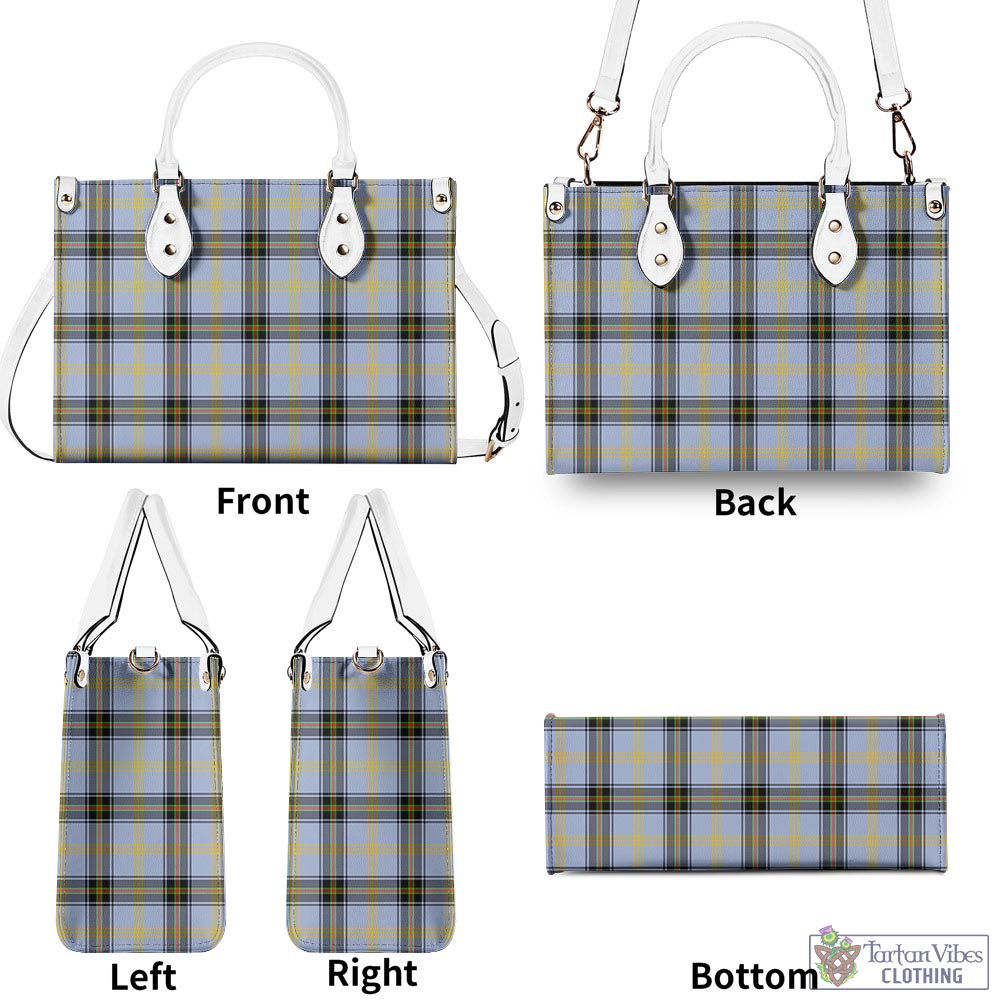 Tartan Vibes Clothing Bell Tartan Luxury Leather Handbags