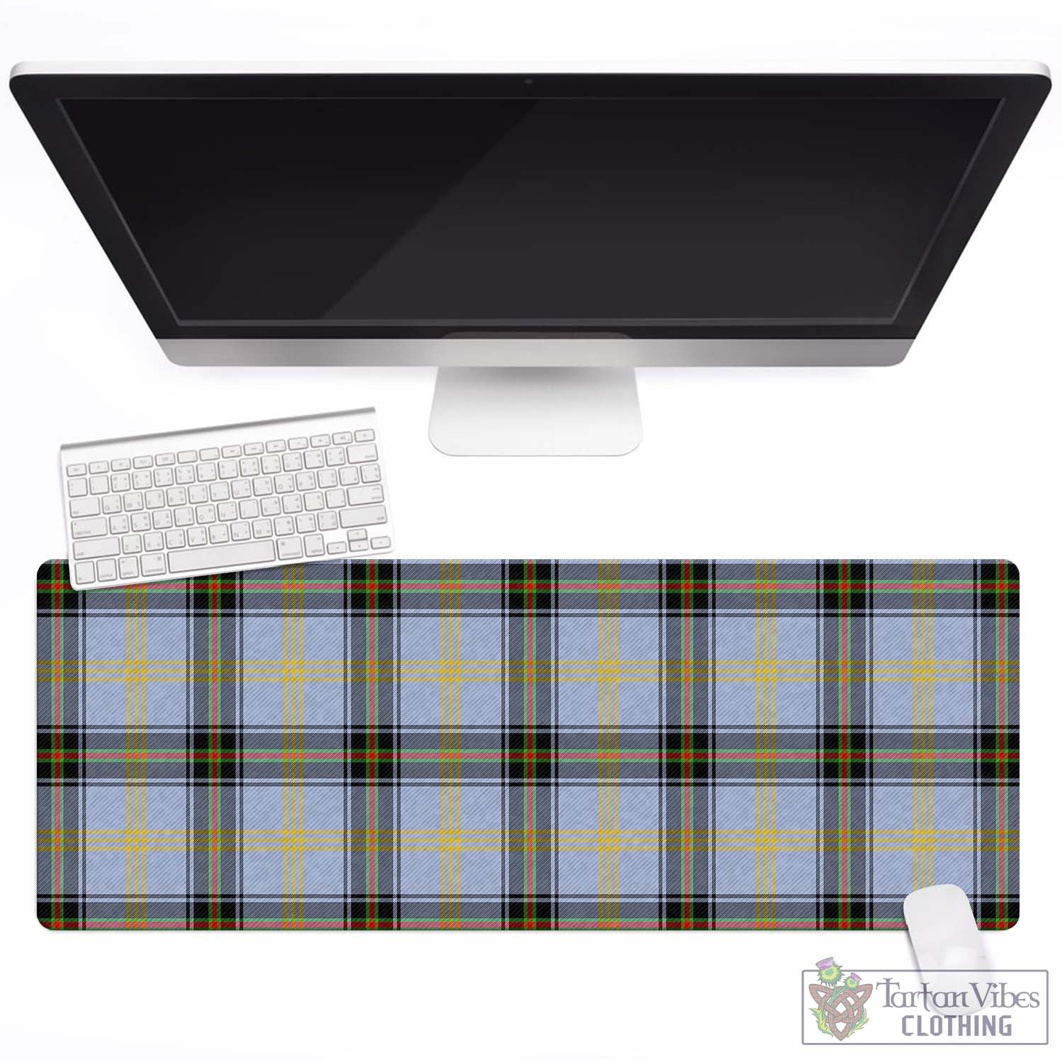 Tartan Vibes Clothing Bell Tartan Mouse Pad