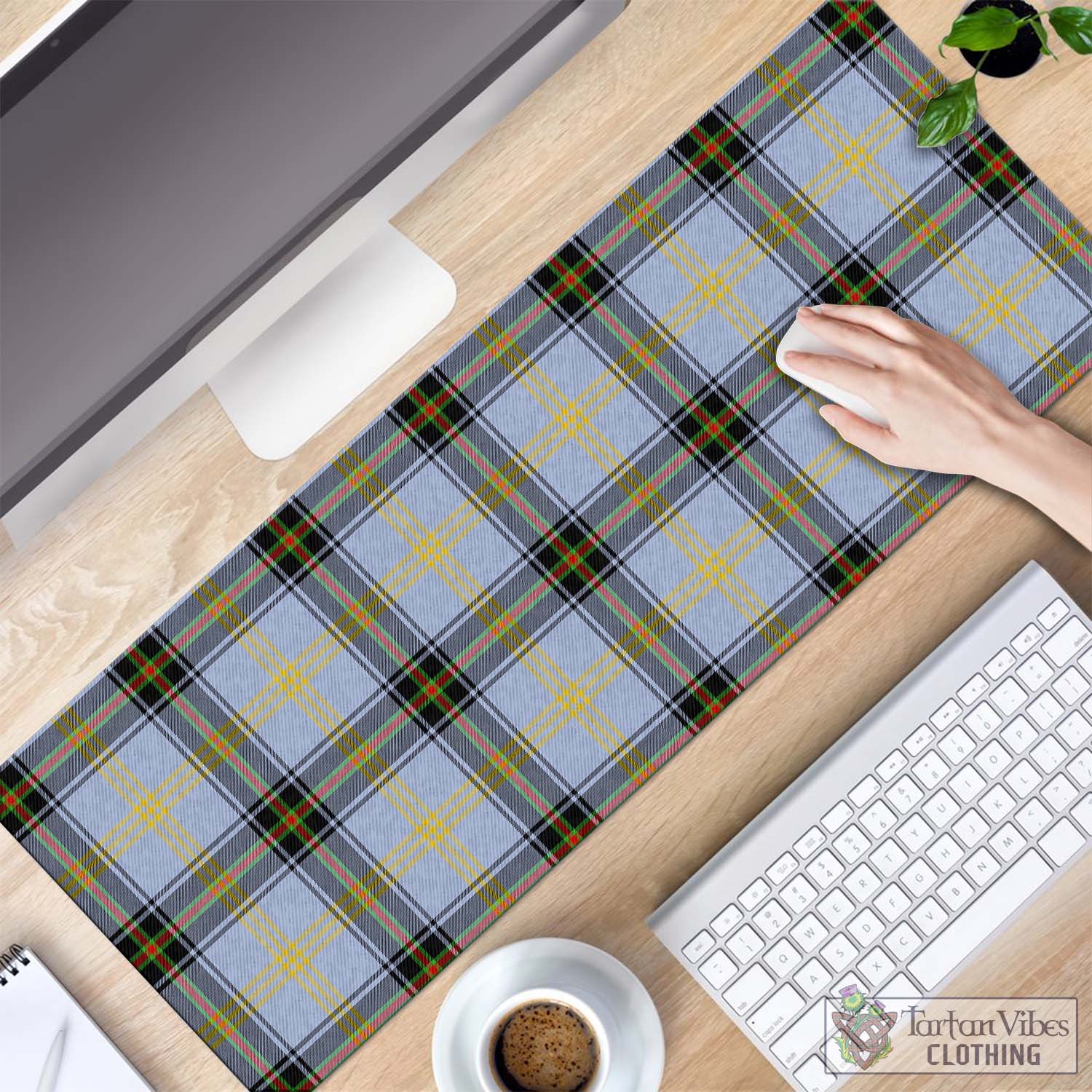 Tartan Vibes Clothing Bell Tartan Mouse Pad