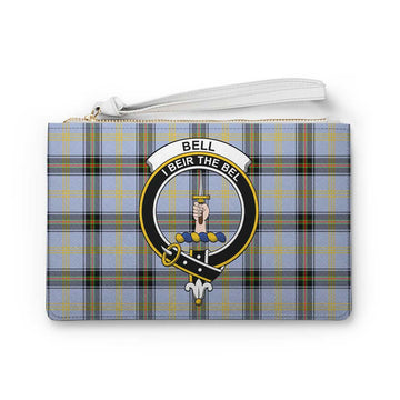 Bell Family Crest Tartan Clutch Bag