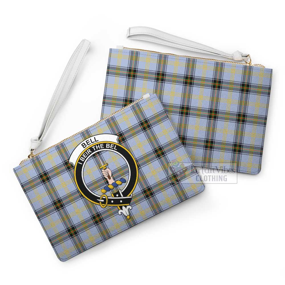Tartan Vibes Clothing Bell Family Crest Tartan Clutch Bag