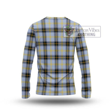 Bell of the Borders Tartan Long Sleeve T-Shirt with Family Crest DNA In Me Style