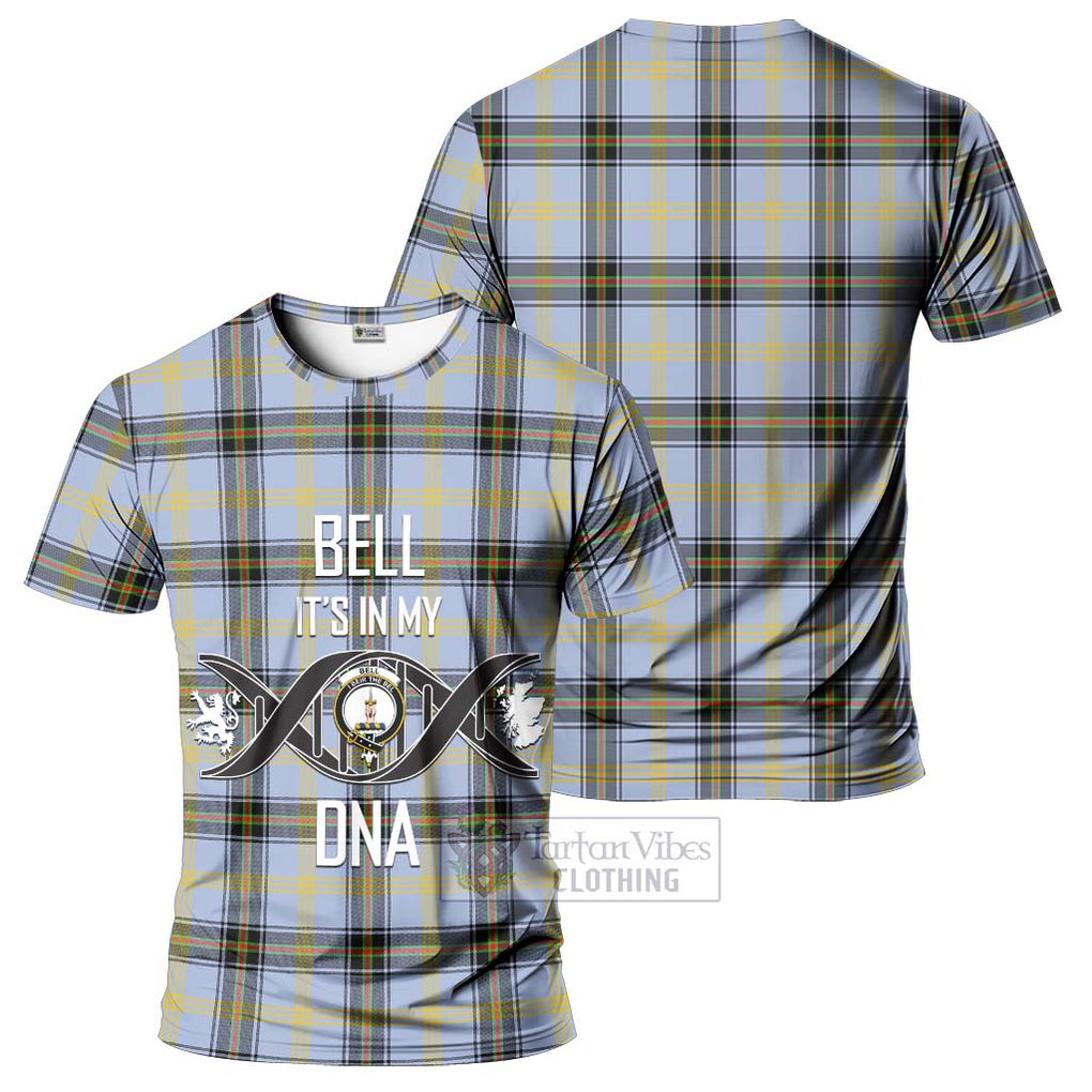 Bell of the Borders Tartan T-Shirt with Family Crest DNA In Me Style - Tartan Vibes Clothing