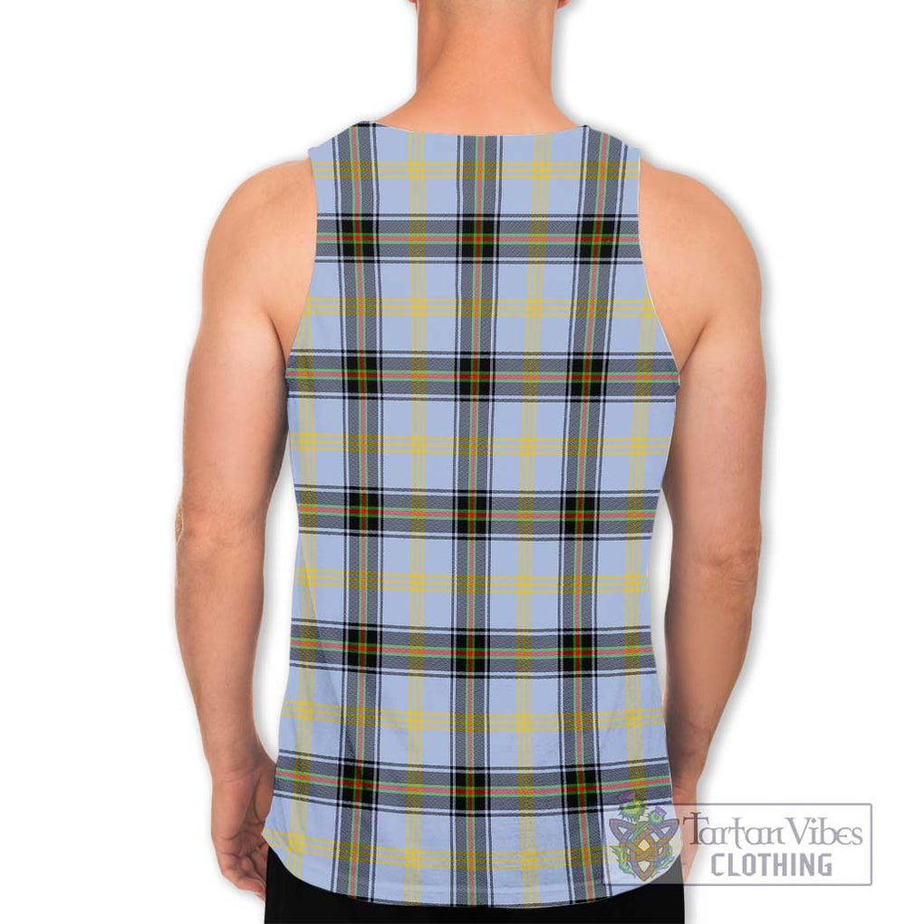 Bell of the Borders Tartan Men's Tank Top with Family Crest DNA In Me Style - Tartanvibesclothing Shop