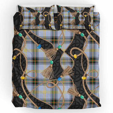 Bell Scottish Tartan Twisted Ropes Stylized Bedding Set UK Bedding Set UK King 91*87 inch - Tartan Vibes Clothing