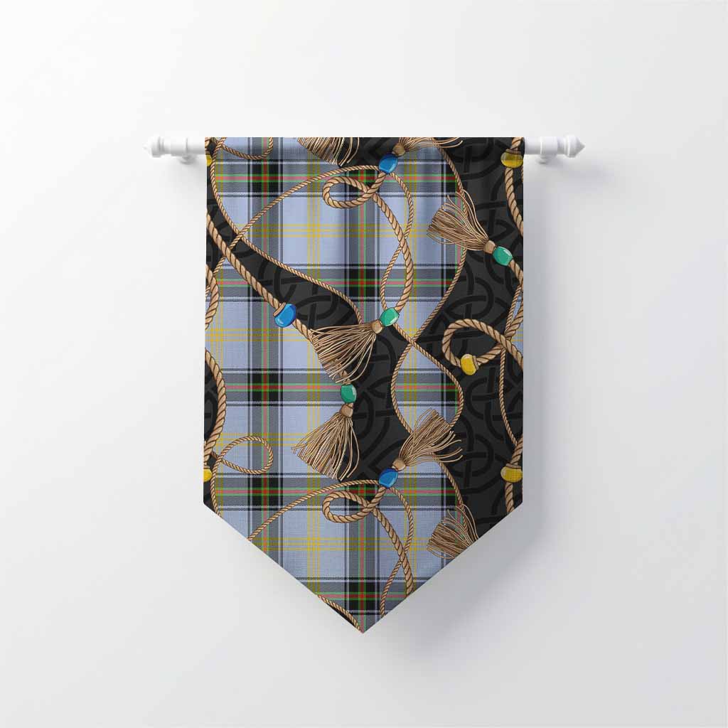 Bell Scottish Tartan Twisted Ropes Stylized Gonfalon Chevron - Tartan Vibes Clothing