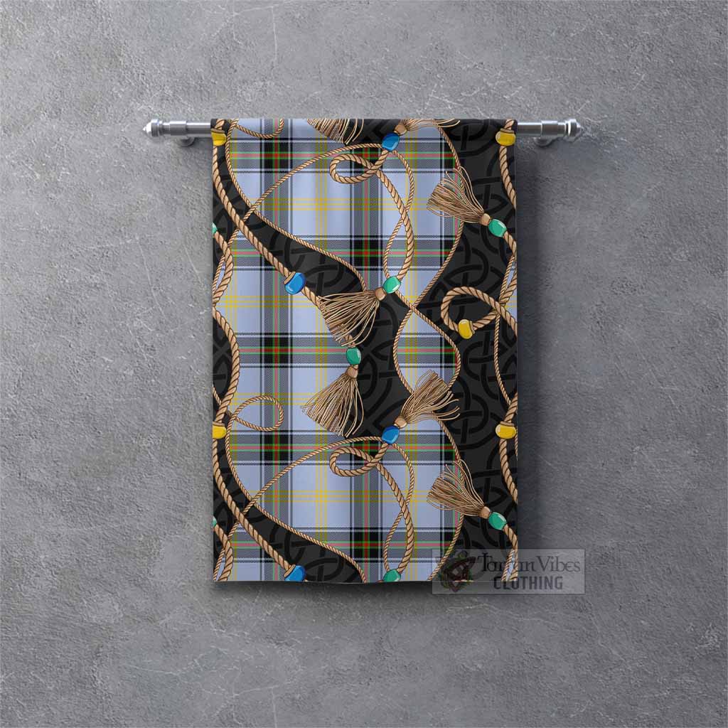 Bell Scottish Tartan Twisted Ropes Stylized Gonfalon Rectangle - Tartan Vibes Clothing