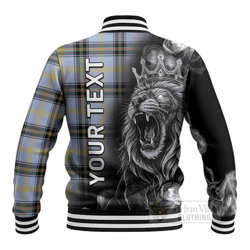 Bell Tartan Baseball Jacket Roaring Lion Heritage