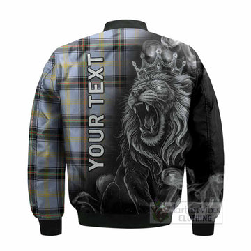 Bell Tartan Bomber Jacket Roaring Lion Heritage