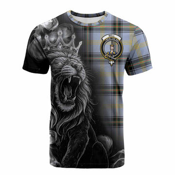 Bell Tartan Cotton T-shirt Roaring Lion Heritage