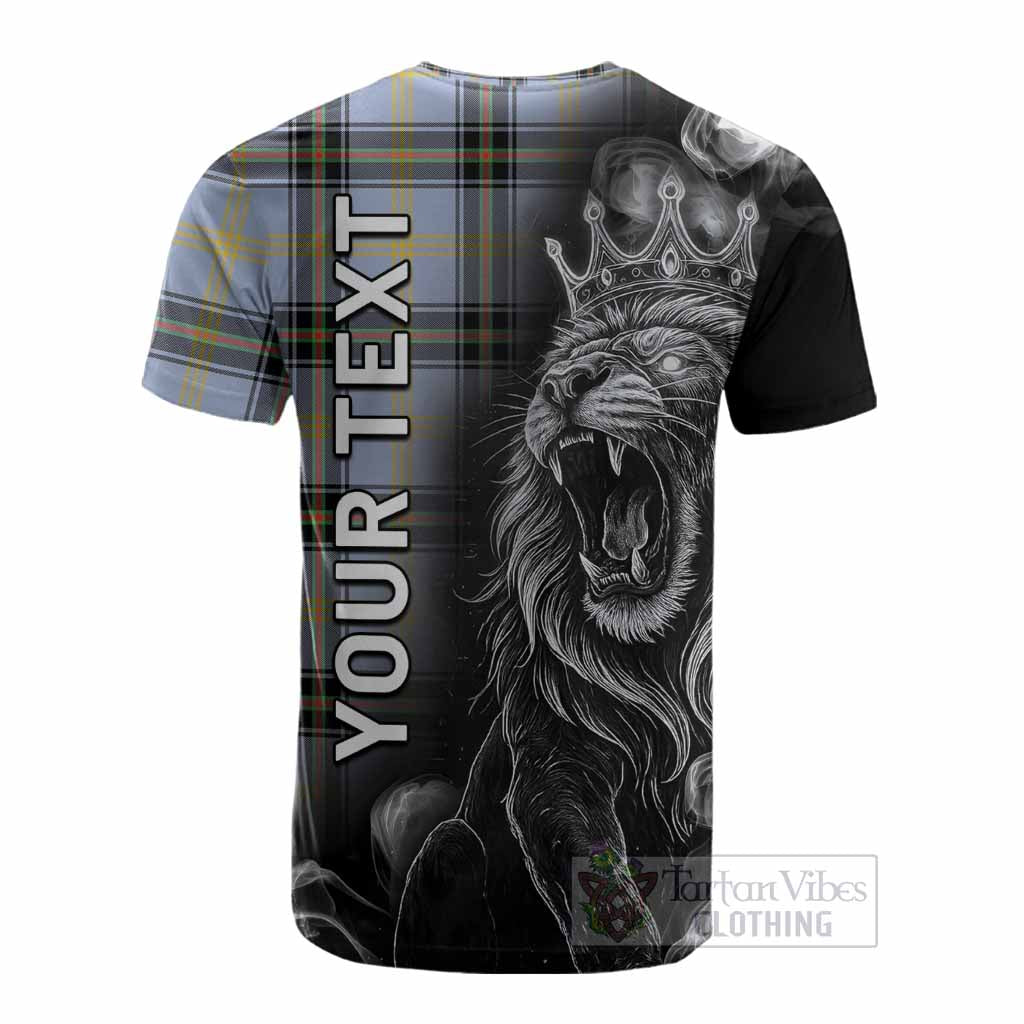Bell Tartan Cotton T-shirt Roaring Lion Heritage