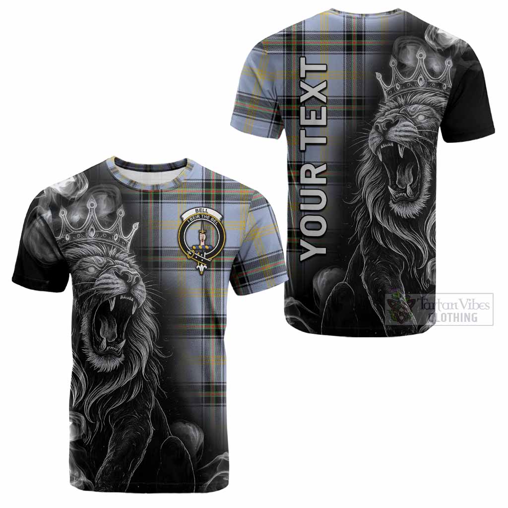 Bell Tartan Cotton T-shirt Roaring Lion Heritage