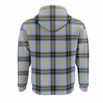 Bell Tartan Crest Hoodie Ferocious Lion Style
