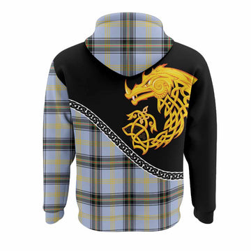 Bell Tartan Crest Hoodie Legendary Dragon Knot Half Style