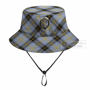 Bell Tartan Fishing Hat with Family Crest