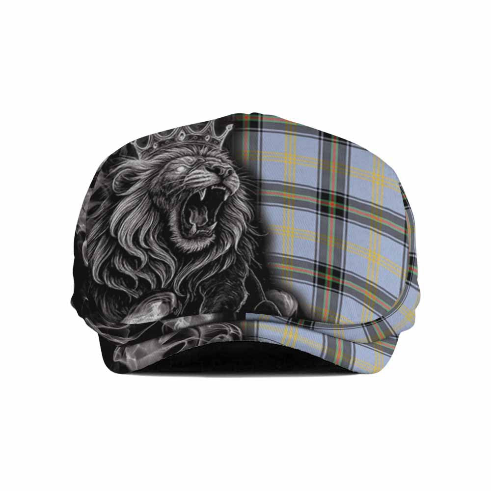 Bell Tartan Flat Cap, Jeff Cap Roaring Lion Heritage