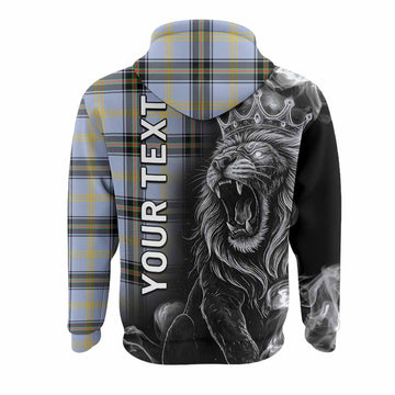 Bell Tartan Hoodie Roaring Lion Heritage