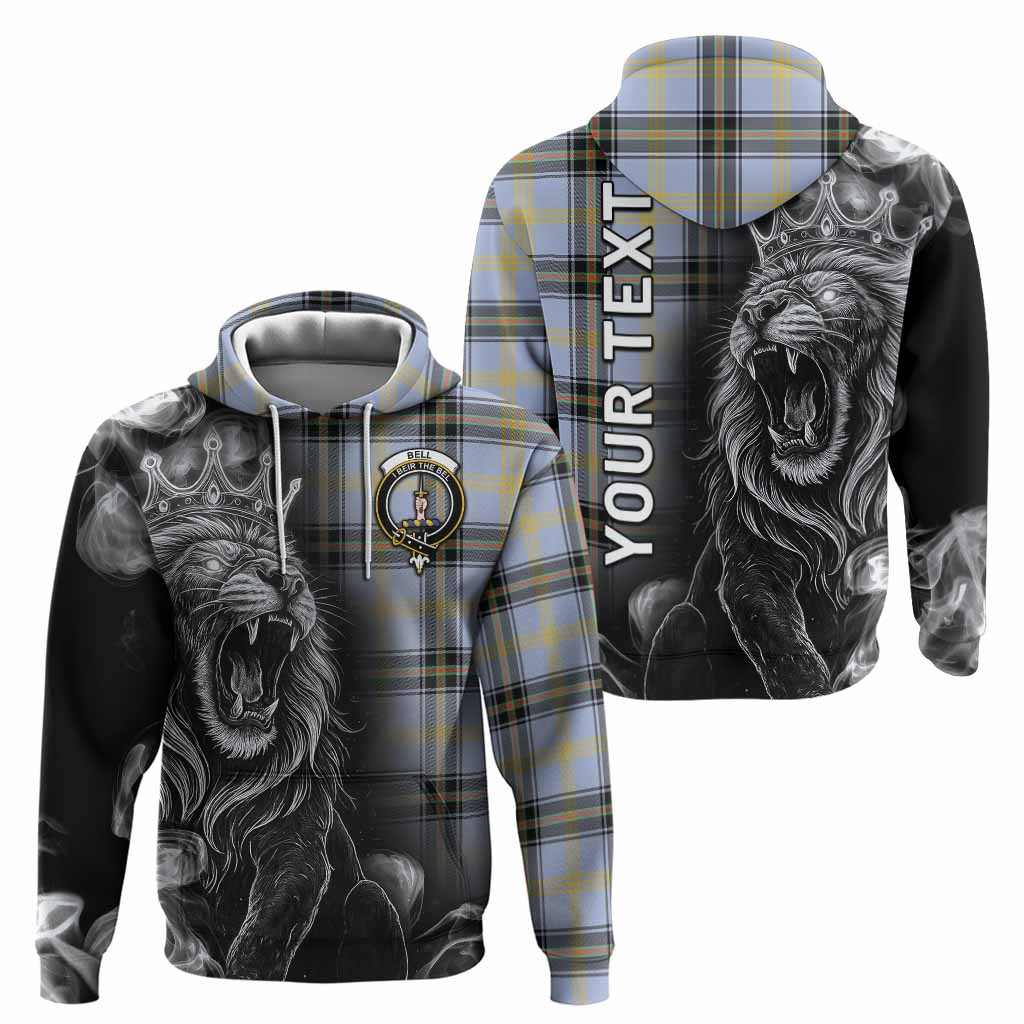 Bell Tartan Hoodie Roaring Lion Heritage