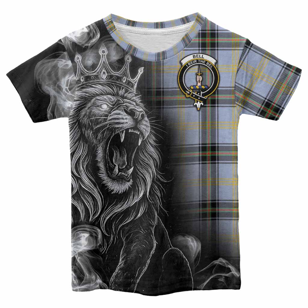 Bell Tartan Kid T-shirt Roaring Lion Heritage