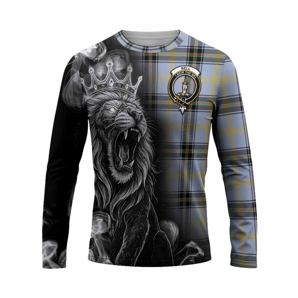 Bell Tartan Long Sleeve T-Shirt Roaring Lion Heritage