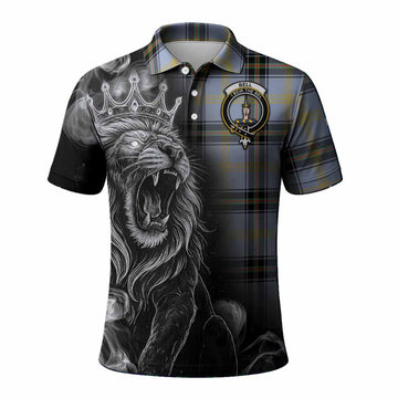 Bell Tartan Polo Shirt Roaring Lion Heritage
