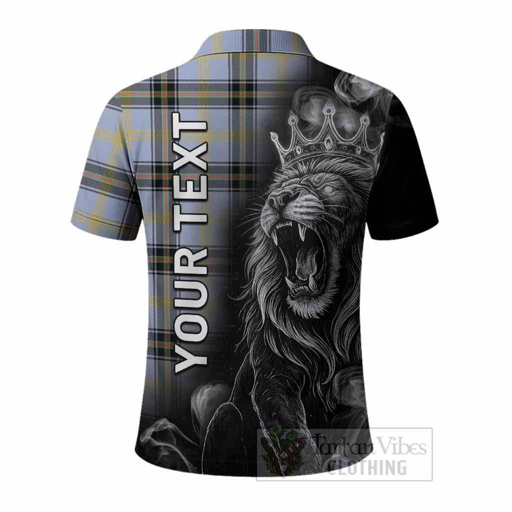 Bell Tartan Polo Shirt Roaring Lion Heritage