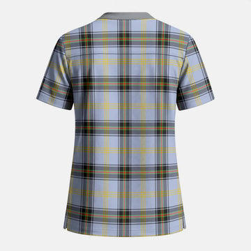 Bell Tartan Scrub Top - Tartan Vibes Clothing