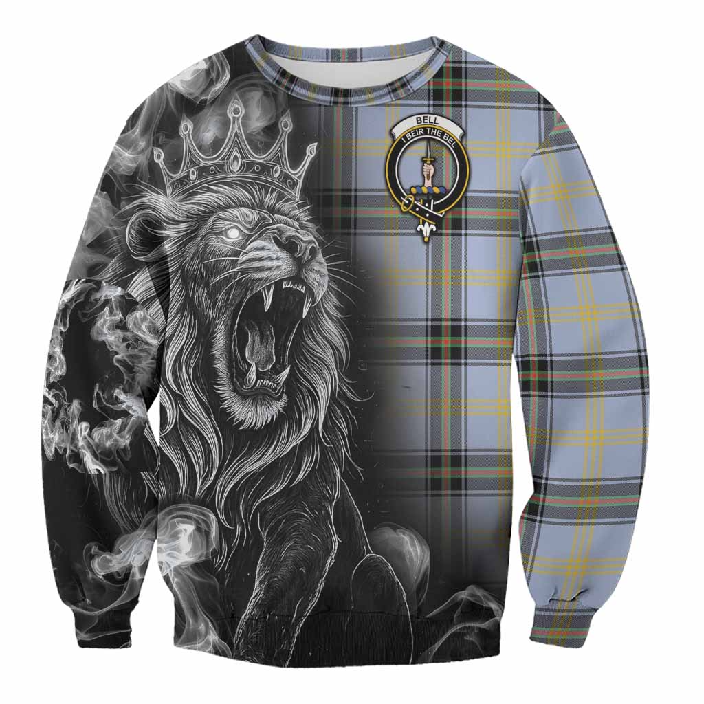 Bell Tartan Sweatshirt Roaring Lion Heritage