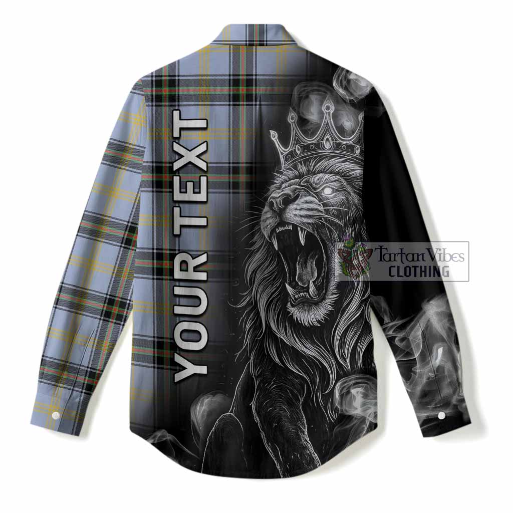 Bell Tartan Women Casual Shirt Roaring Lion Heritage