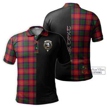 Belsches Tartan Polo Shirt with Family Crest and Half Of Me Style Kid - Tartan Vibes Clothing