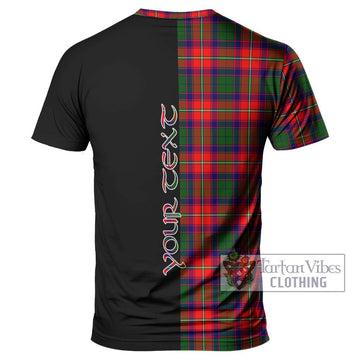 Belsches Tartan T-Shirt with Family Crest and Half Of Me Style - Tartan Vibes Clothing