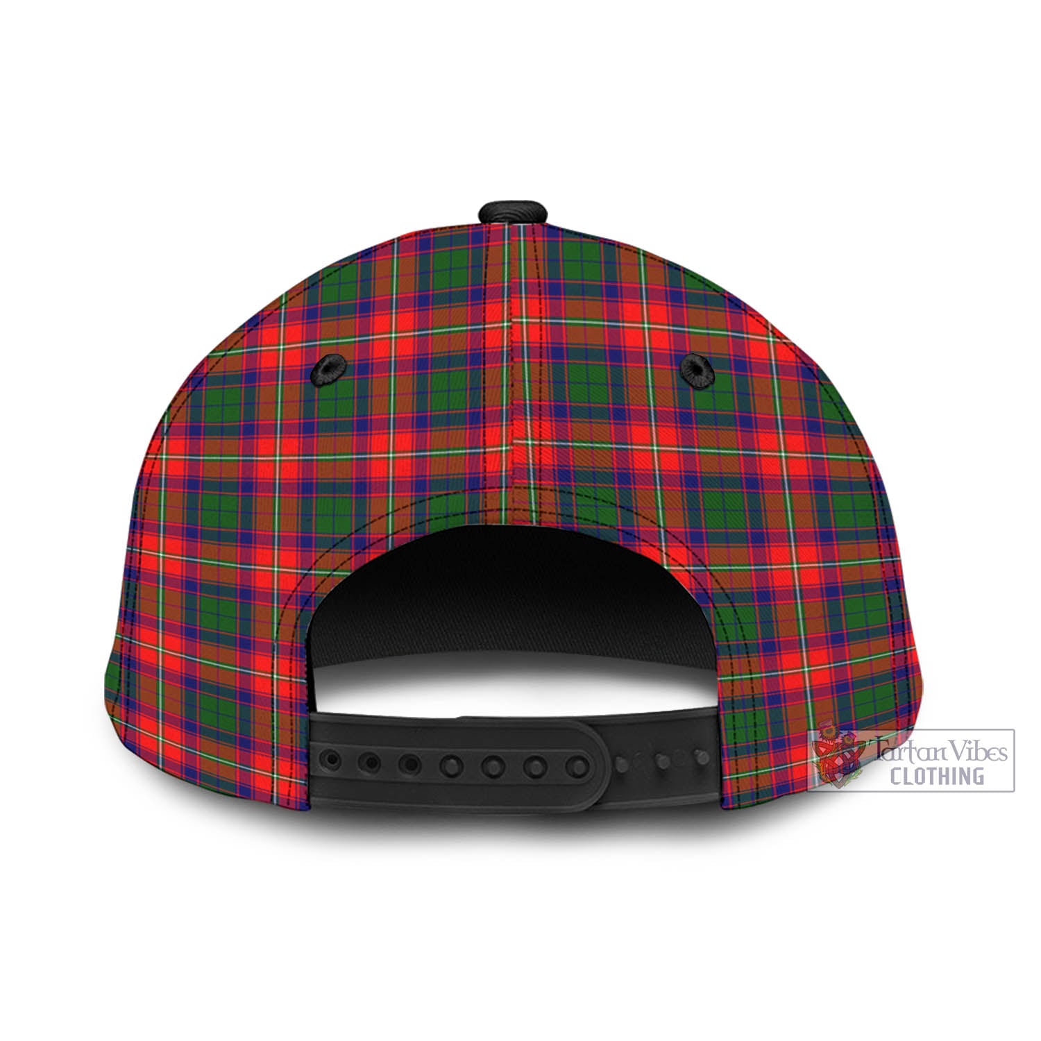 Tartan Vibes Clothing Belsches Tartan Classic Cap with Family Crest In Me Style