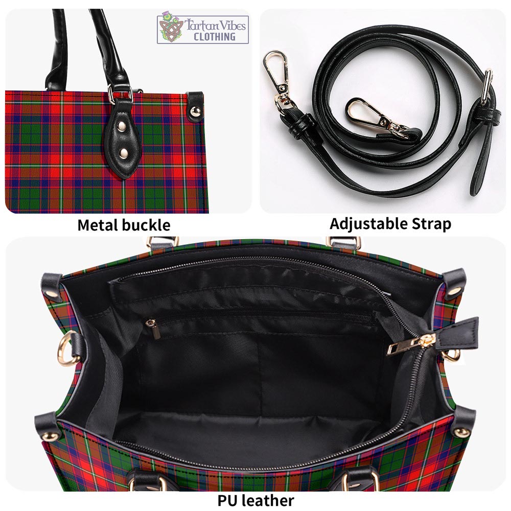 Belshes Tartan Luxury Leather Handbags - Tartan Vibes Clothing