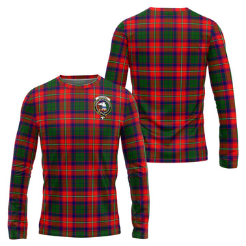 Belshes Tartan Long Sleeve T-Shirt with Family Crest Unisex - Tartan Vibes Clothing