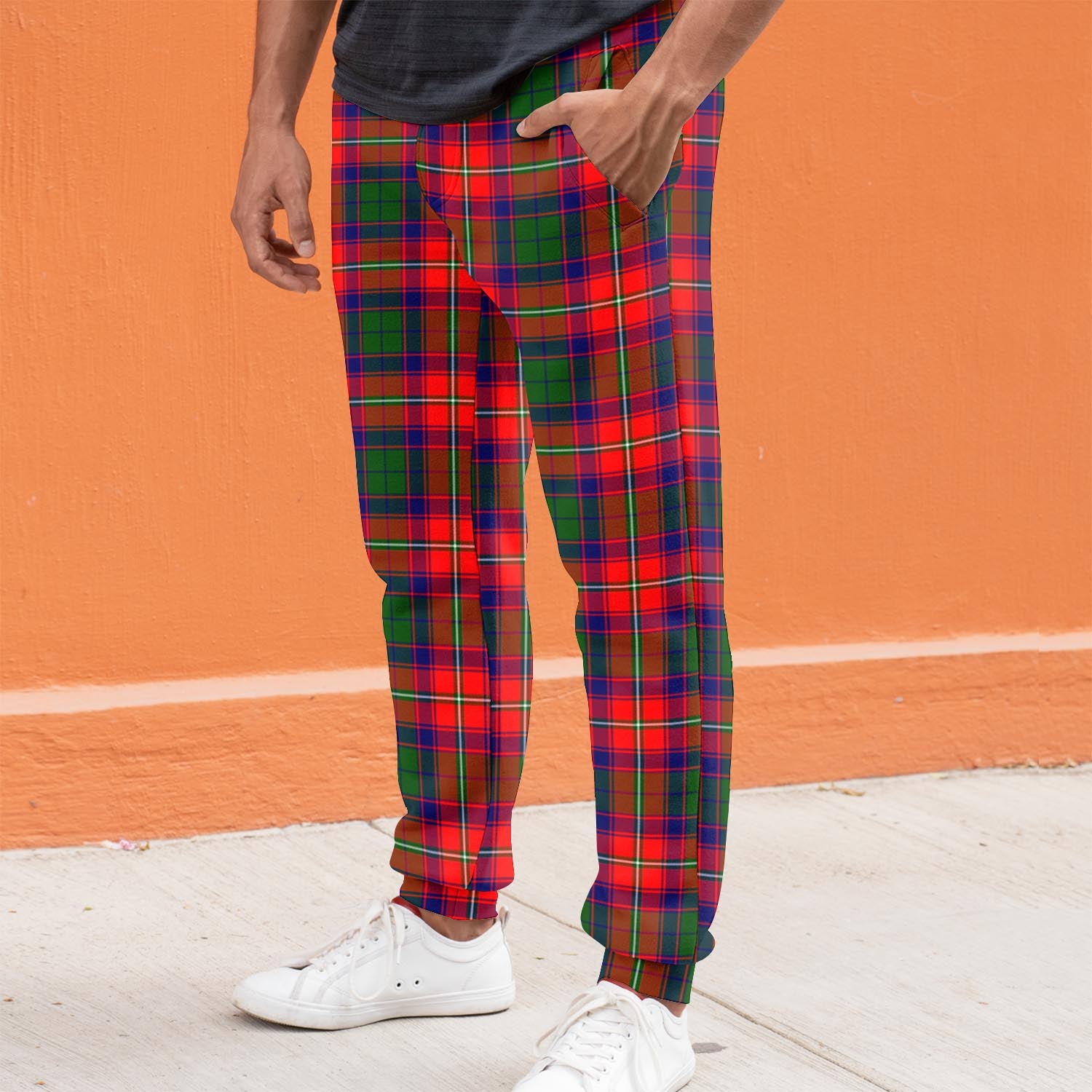 Belshes Tartan Joggers Pants S - Tartan Vibes Clothing
