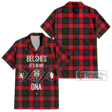 Belshes Tartan Hawaiian Shirt with Family Crest DNA In Me Style Kid - Tartan Vibes Clothing