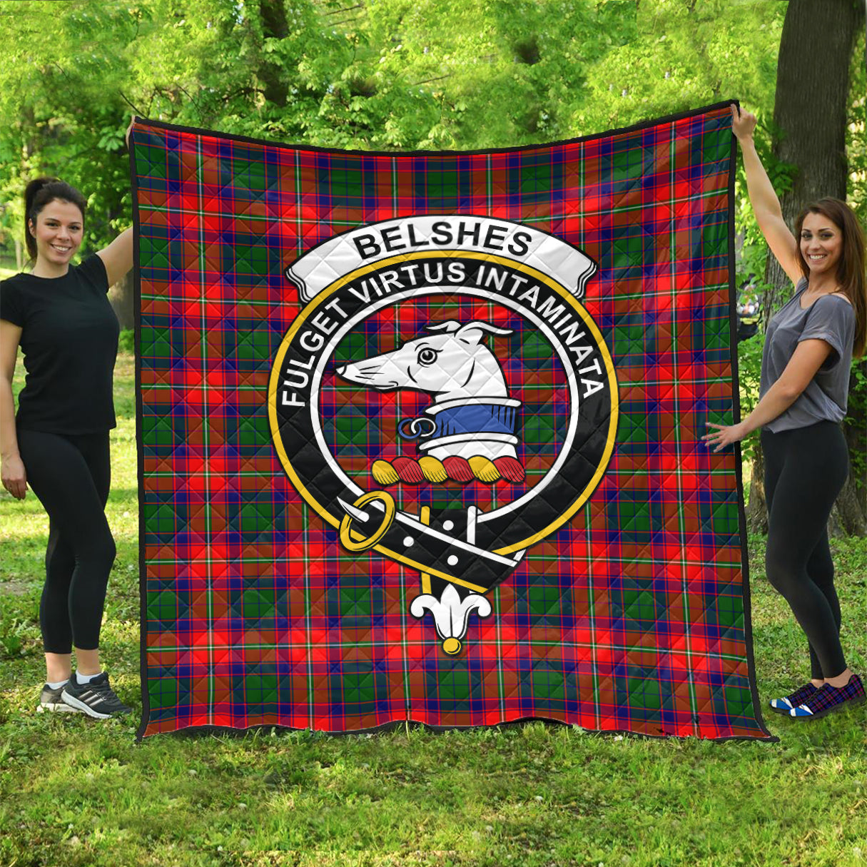 belshes-tartan-quilt-with-family-crest