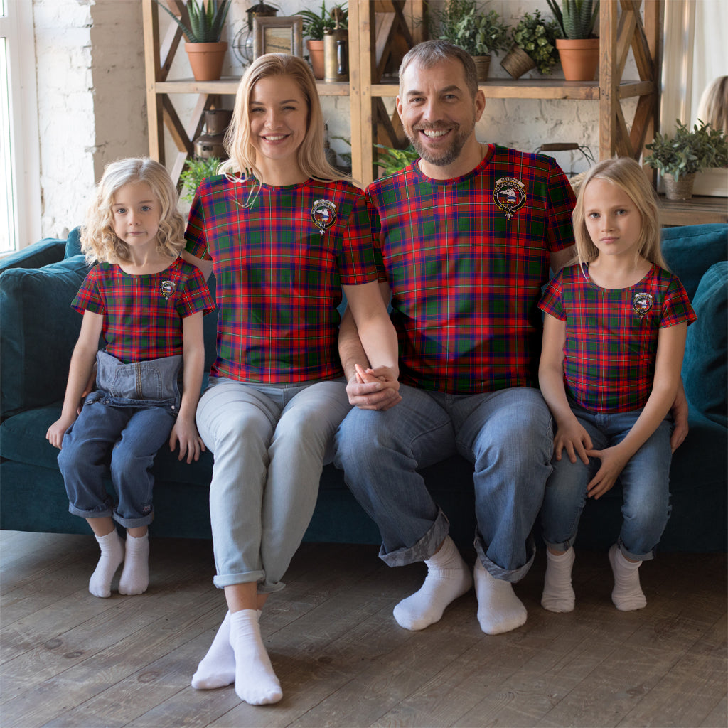 Belshes Tartan T-Shirt with Family Crest Kid's Shirt - Tartan Vibes Clothing