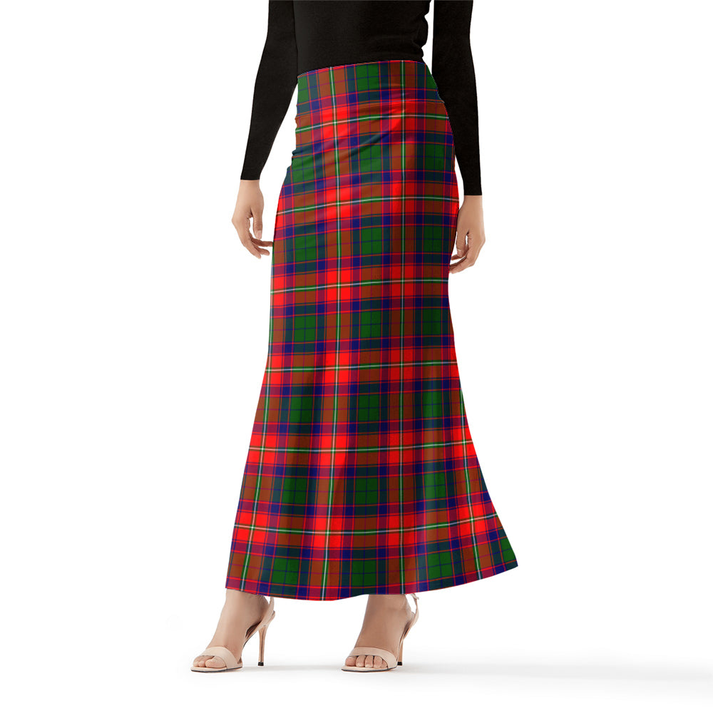 Belshes Tartan Womens Full Length Skirt Female - Tartanvibesclothing