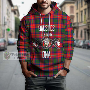 Belshes Tartan Hoodie with Family Crest DNA In Me Style Pullover Hoodie - Tartan Vibes Clothing