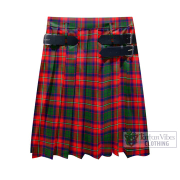 Belshes Tartan Men's Pleated Skirt - Fashion Casual Retro Scottish Kilt Style