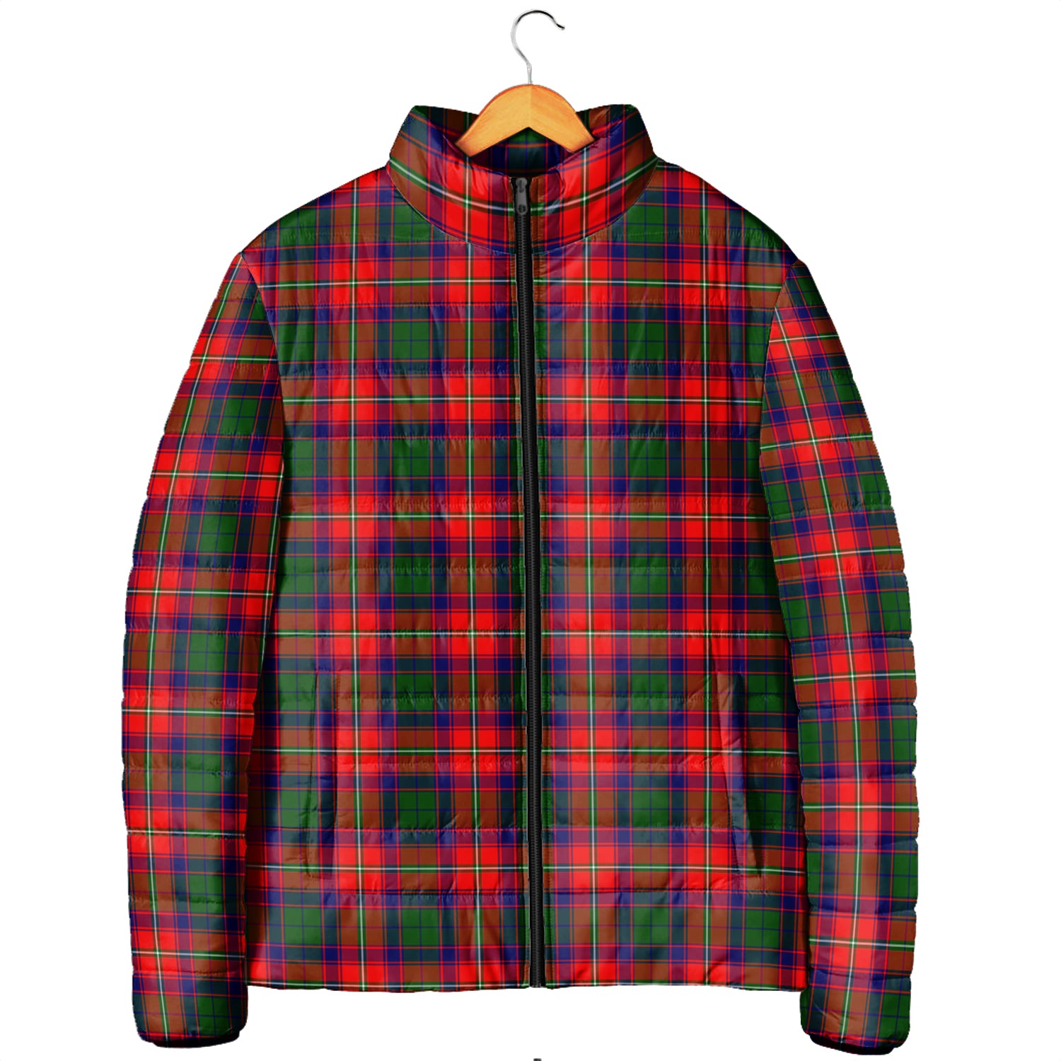 Belshes Tartan Padded Jacket Men's Padded Jacket - Tartan Vibes Clothing