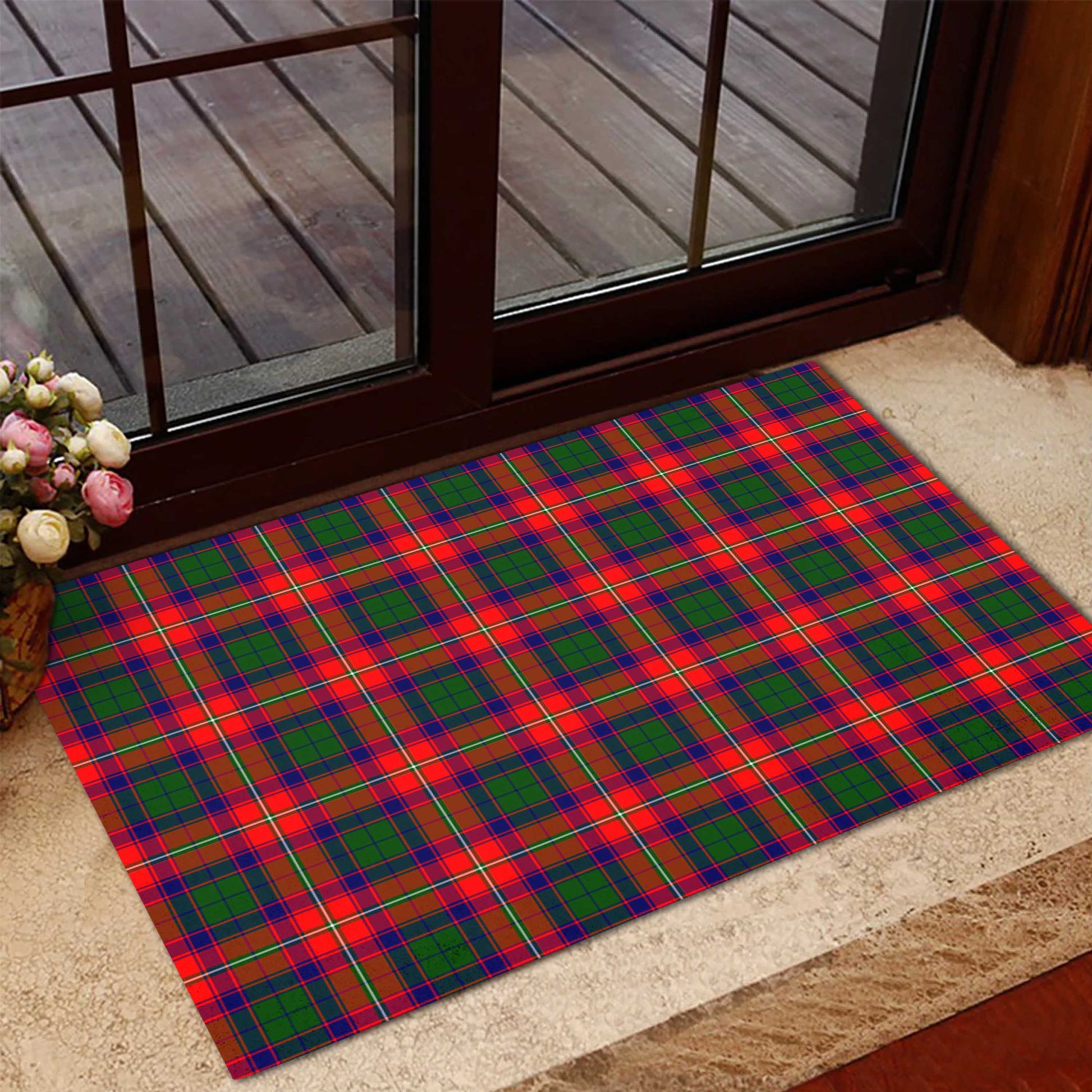 Belshes Tartan Rubber Doormat L 60*90cm - Tartan Vibes Clothing