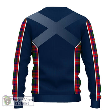 Belshes Tartan Ugly Sweater with Family Crest and Lion Rampant Vibes Sport Style - Tartan Vibes Clothing