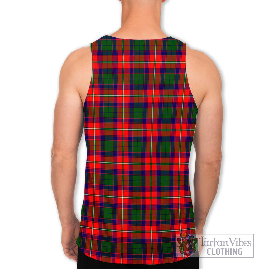 Belshes Tartan Men's Tank Top with Family Crest DNA In Me Style - Tartan Vibes Clothing