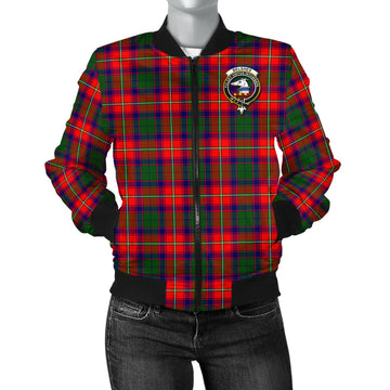 Belshes Tartan Bomber Jacket with Family Crest