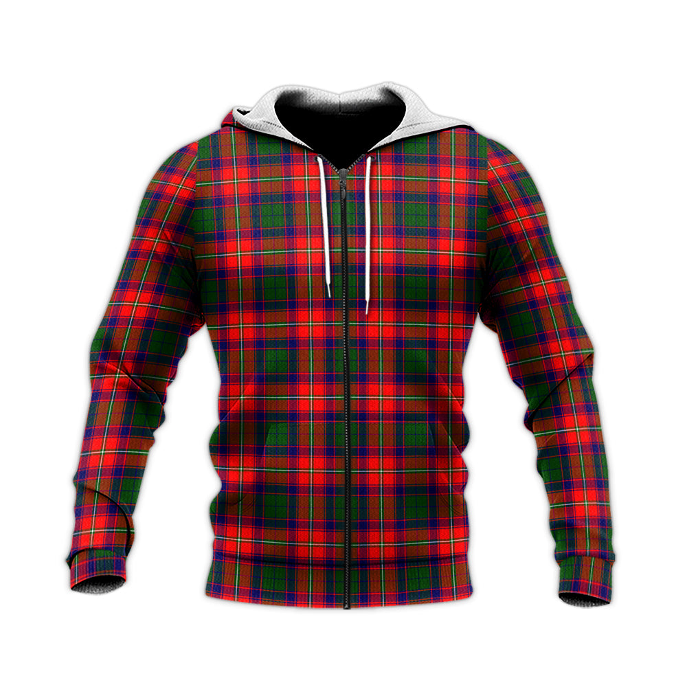 Belshes Tartan Knitted Hoodie - Tartan Vibes Clothing